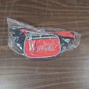 Coca-Cola Red and Black Accessory Fanny Pack Bag
